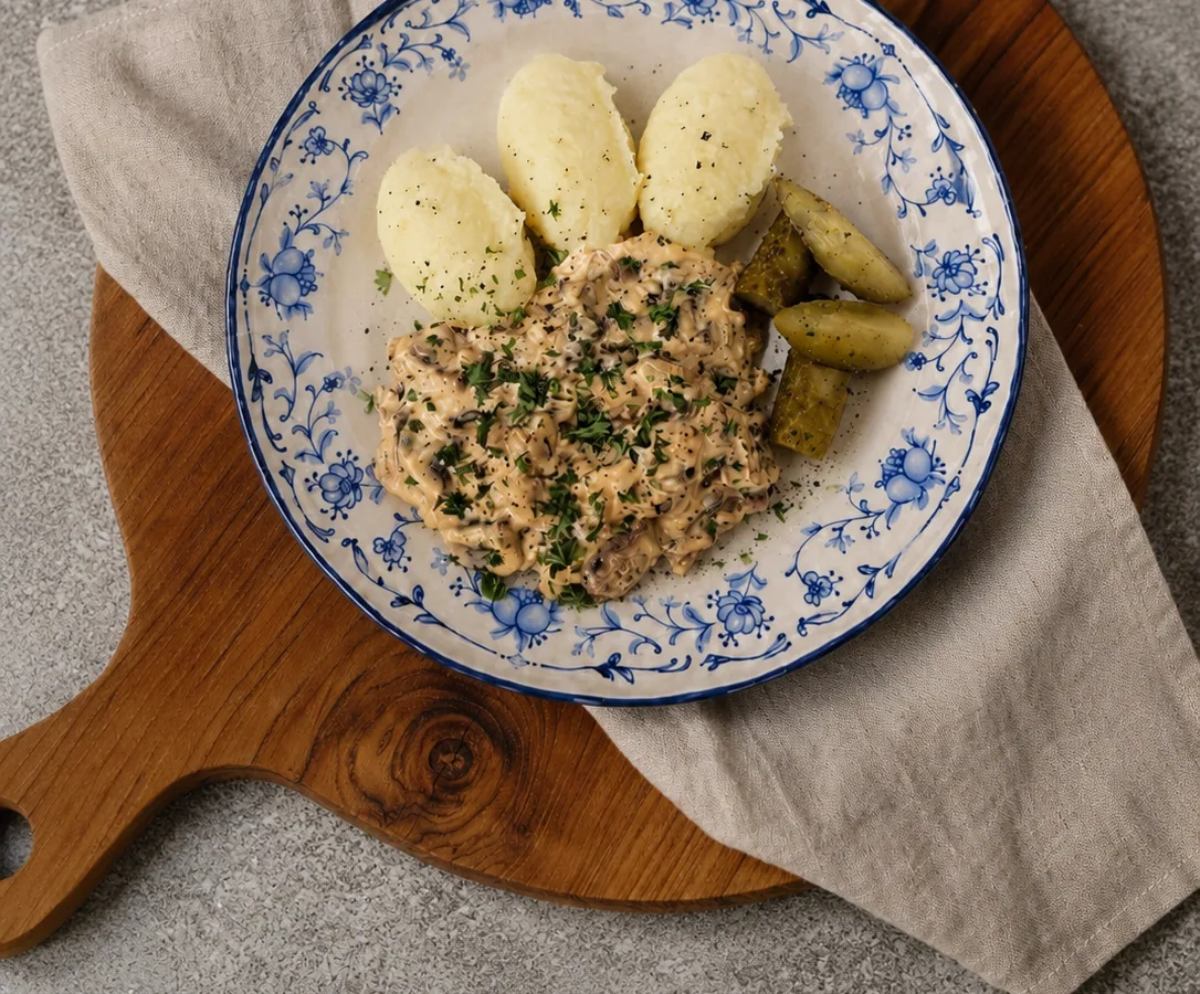 Beef Stroganoff
